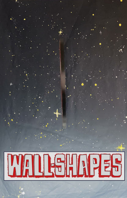 'Vampires Kiss'. Spray-Painted Wall Art Panel🧛‍♀️